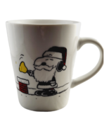 Snoopy As Santa Claus 20 oz Ceramic Coffee Mug - $7.84