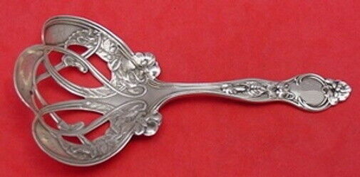 Primary image for Violet by Wallace Sterling Silver Nut Spoon Pierced 4 7/8" Serving Silverware