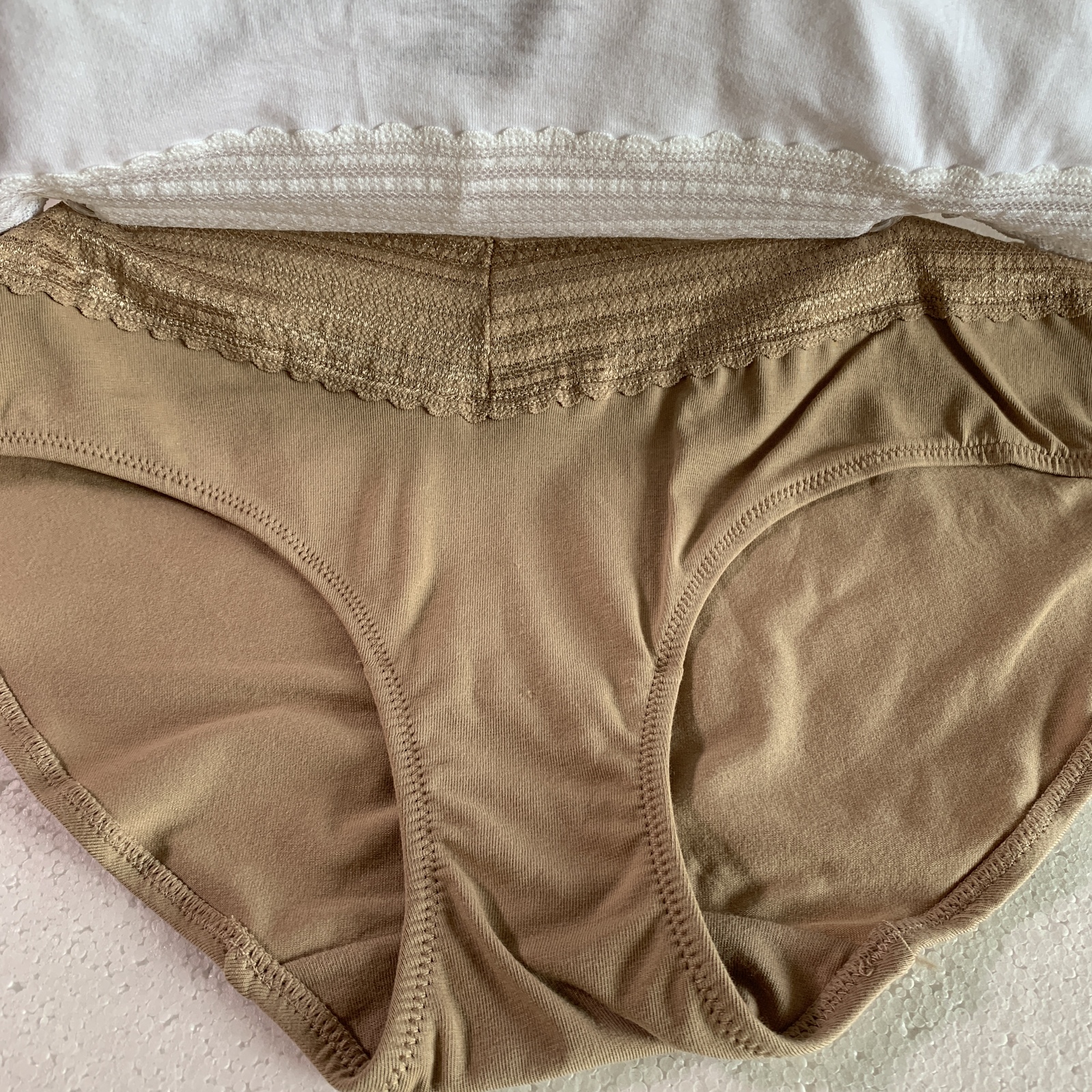 Warner's No Muffin Top Cotton Stretch Hipsters XL/8 - Panties
