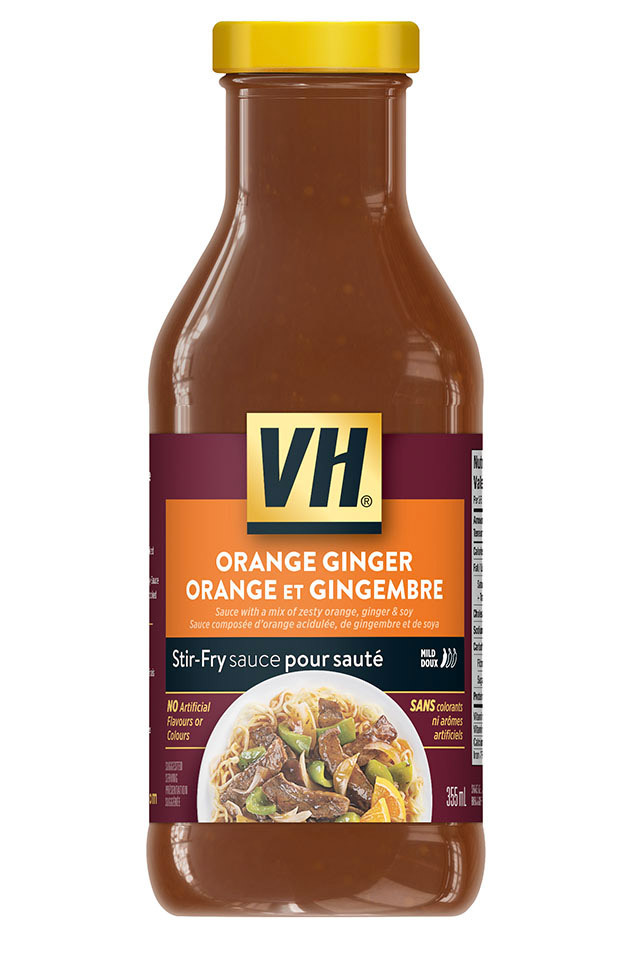 VH Orange Ginger Stir-Fry Sauce 6 x 355ml Canadian - Food &amp; Beverages