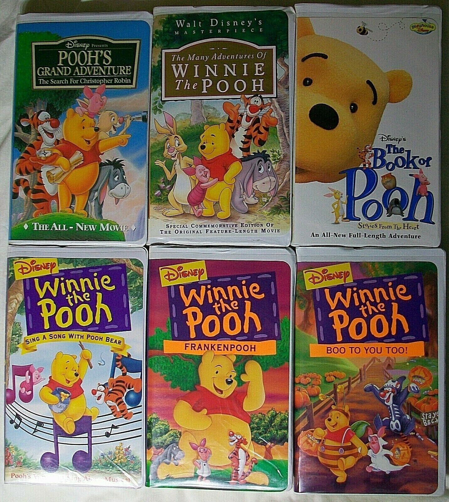Winnie The Pooh Vhs Disney
