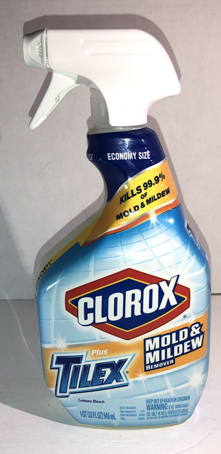 Clorox Plus Tilex Mold and Mildew Remover With Bleach,Spray Bottle 1ea 32 oz blt