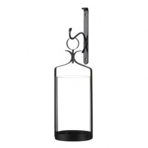Hanging Hurricane Glass Wall Sconce - $41.12