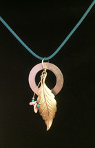 Ephemeral Upcycled Pendant Necklace (19.50) - $20.00