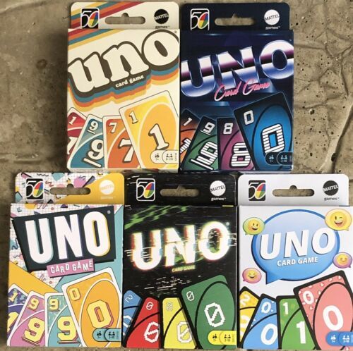 UNO Card Game Family Card Games Mattel Board Game Free Postage 