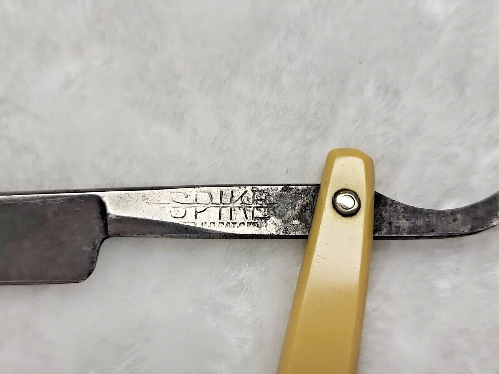 Vintage Union Cutlery Co."Spike" Straight Razor Olean, N Y in Peter
