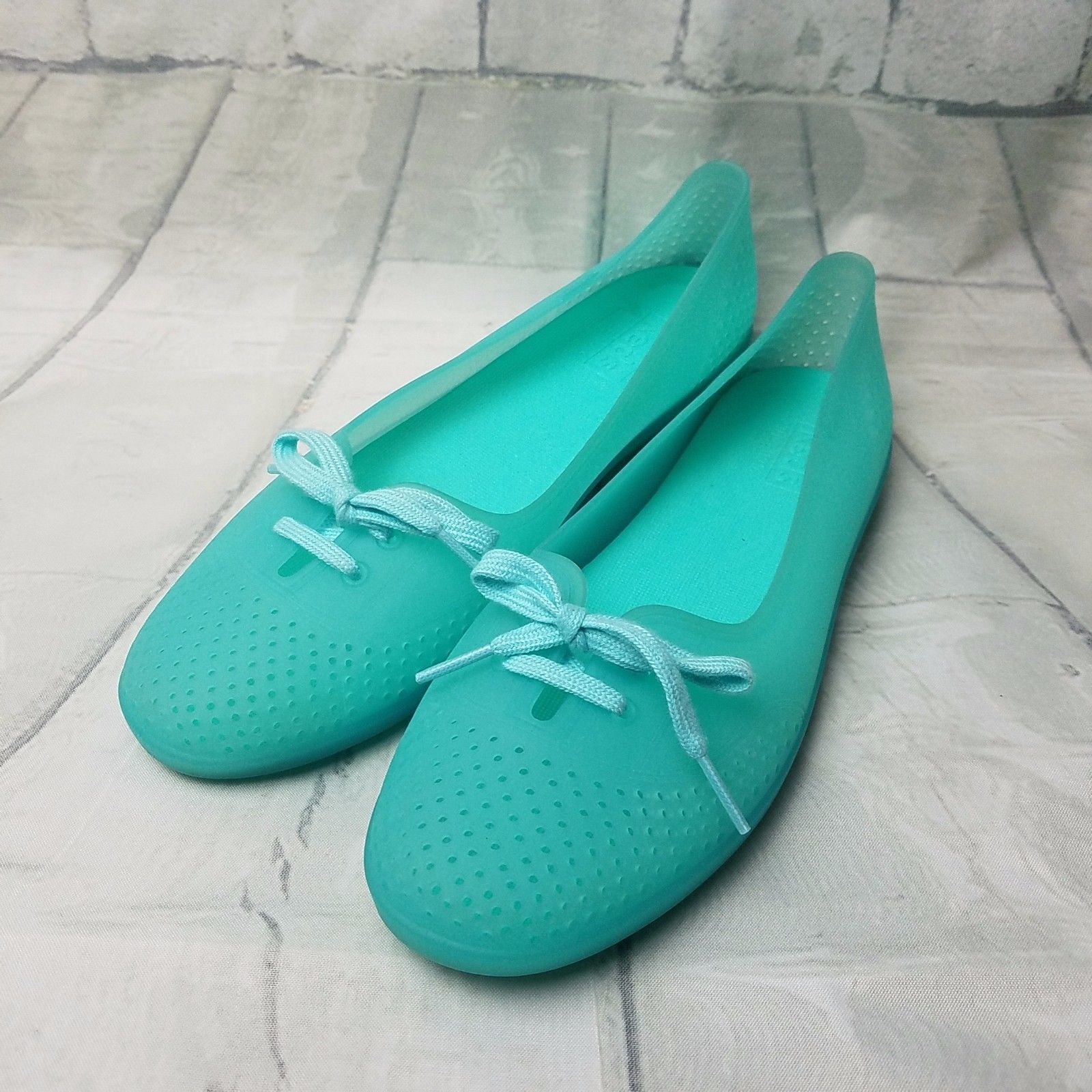 Keds Teacup Jelly Slip On Shoes Color Aqua Turquoise Rubber Keds Teacup Jelly Slip On Shoes Color Aqua Turquoise Rubber