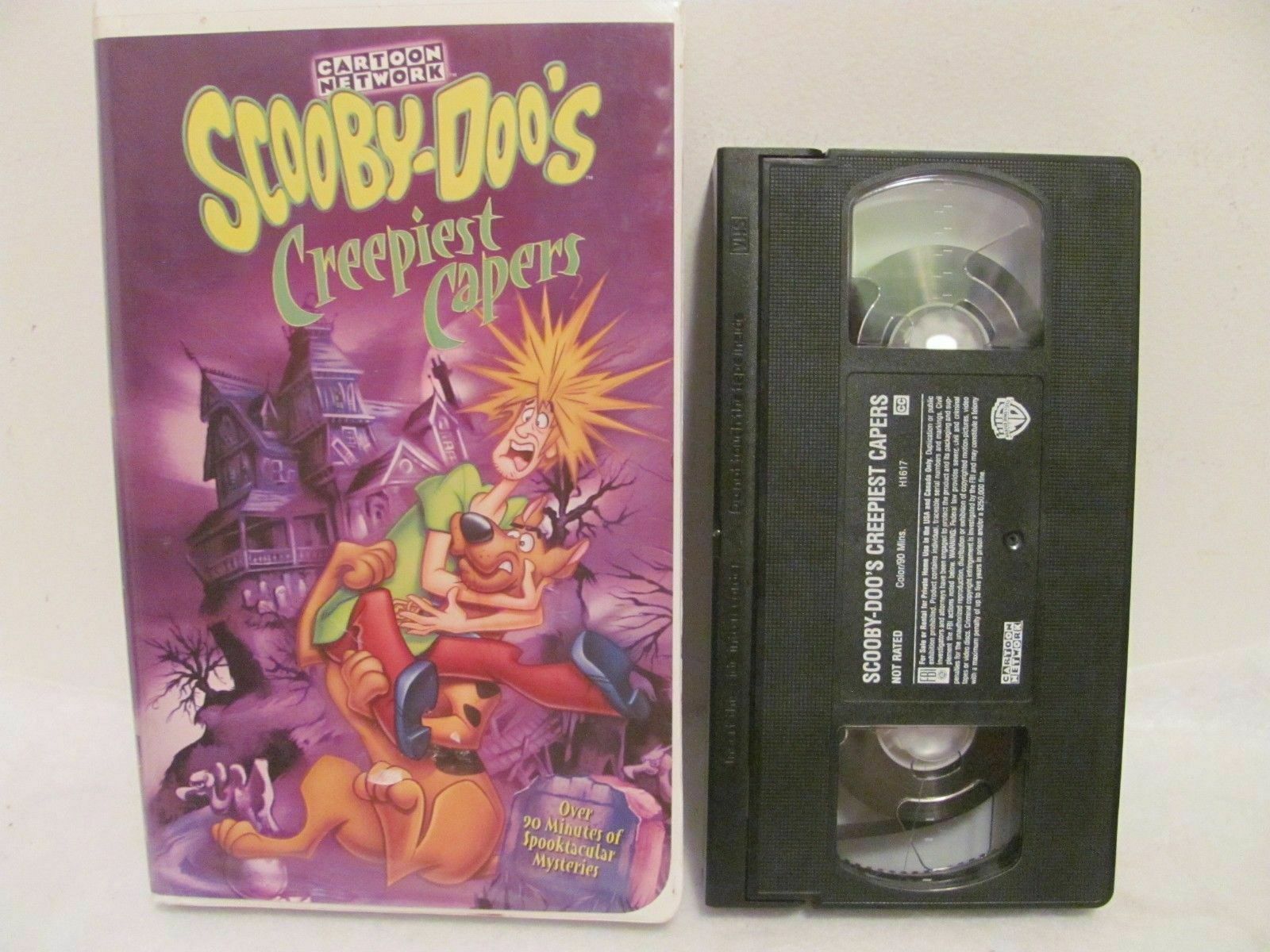 Vhs Scooby-doos Creepiest Capers (vhs, 2000, Clam Shell) - Vhs Tapes