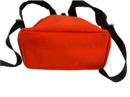 Rare Orange Nylon Fendi Fresh Pineapple Mini Backpack Bag Purse Made in Italy image 5