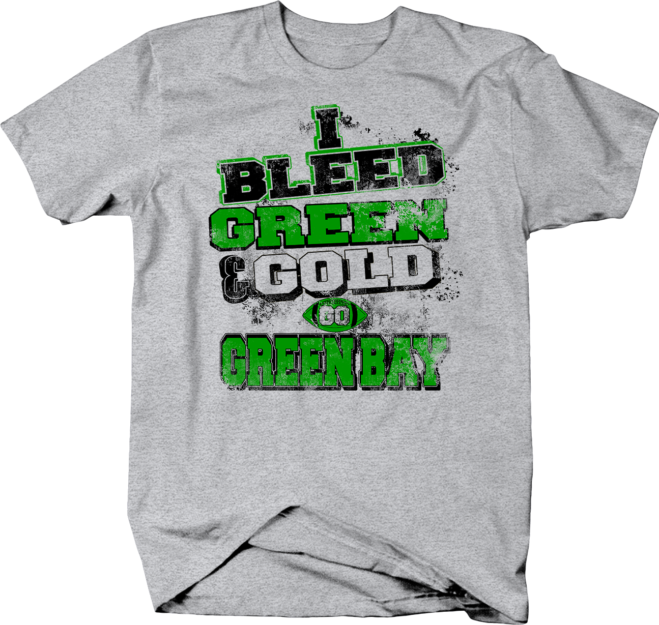 bleed green t shirt