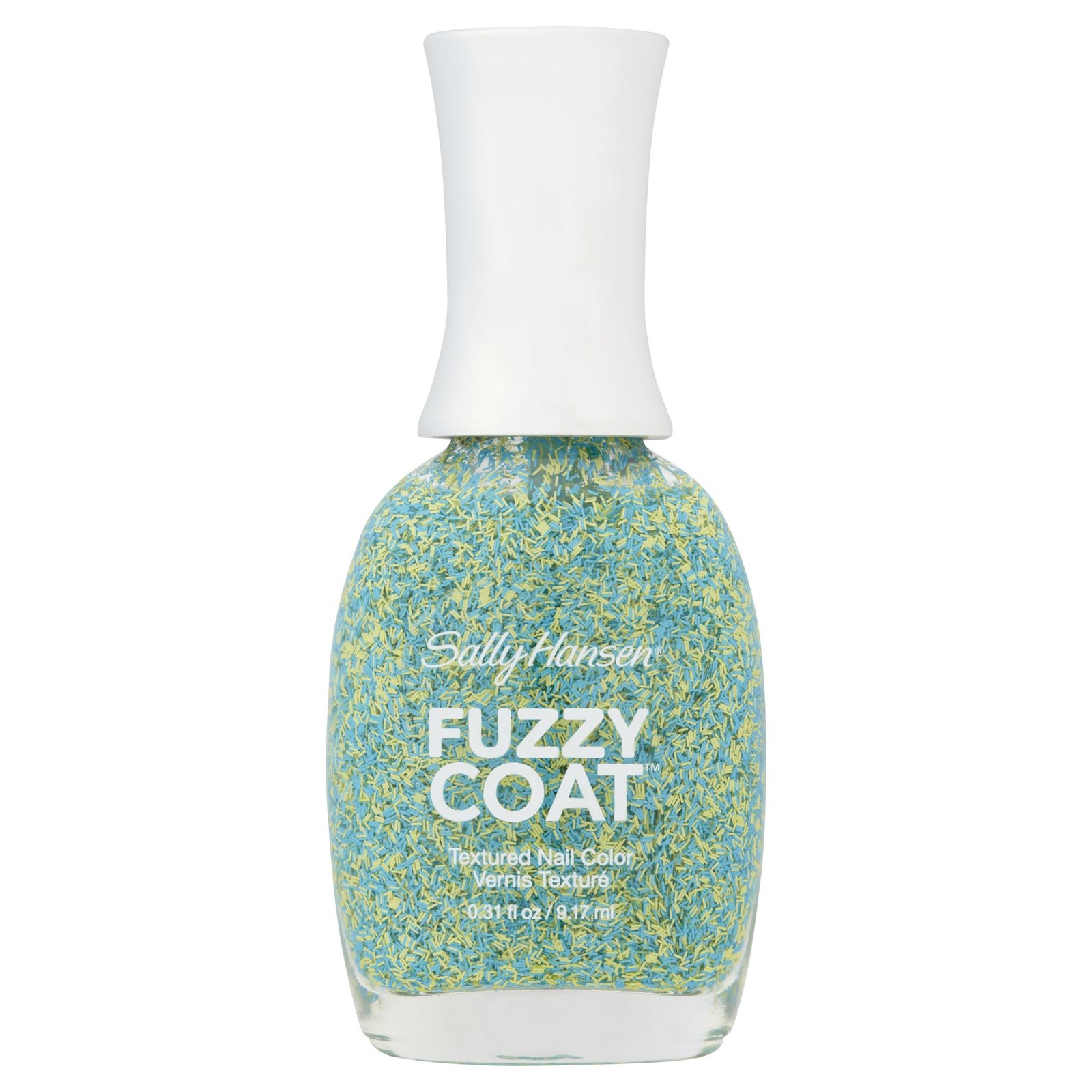 Sally Hansen Fuzzy Coat Textured Nail Color, Fuzz-Sea, 0.31 Fluid Ounce