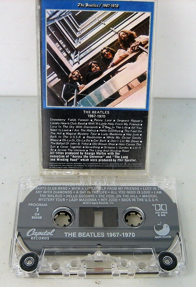 The Beatles 1967 1970 Cassette Tape Capitol And 50 Similar Items