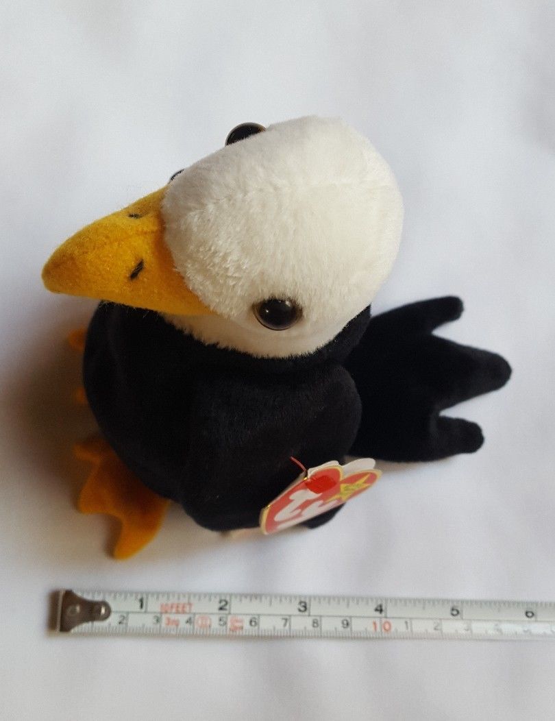 baldy ty beanie baby value