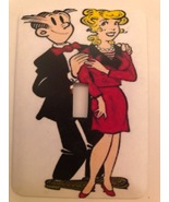 Dagwood&amp;Blondi such a cute couple! Metal Switch Plate cartoons - $9.50