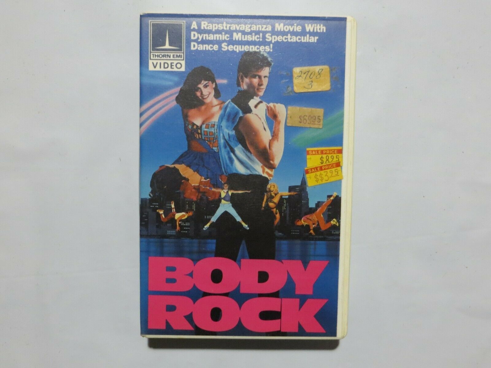 Thorn EMI Betamax NOT VHS Body Rock 1984 Lorenzo Lamas Breakdancing ...