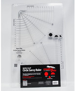 Creative Grids Circle Savvy 11-3/4in x 18-1/2in Quilt Ruler - $50.42