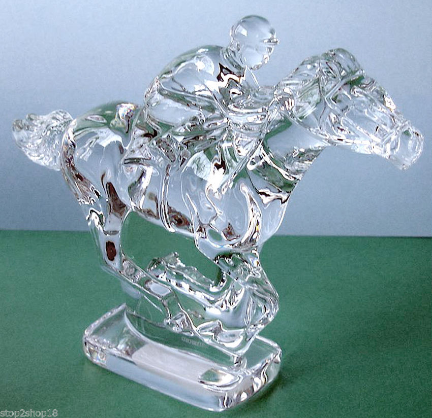 waterford crystal horse figurines