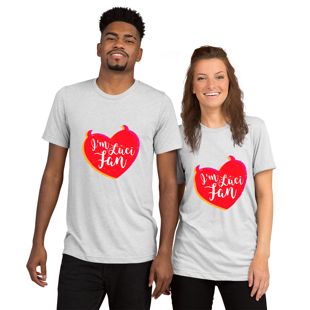 Lucifer Shirt Lucifan Heart Lucifer TV Show - T-Shirts