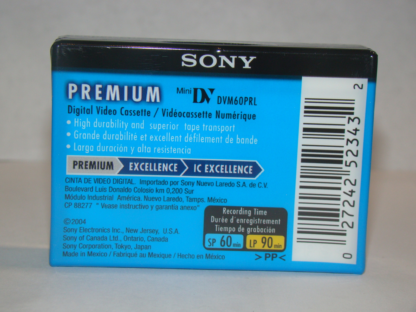 Dvcam Magnetic Storage Tape Sony 5-Pack DVCAM/HDV Tapes