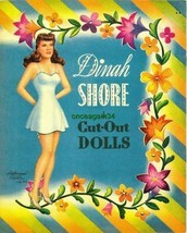 VINTAGE UNCUT 1945 PIN-UP GIRLS//ARTIST MODELS PAPER DOLLS~#1 REPRODUCTION~SCARCE
