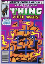 Marvel Two in One #98 ORIGINAL Vintage 1983 Comic Book Thing Video Wars image 1