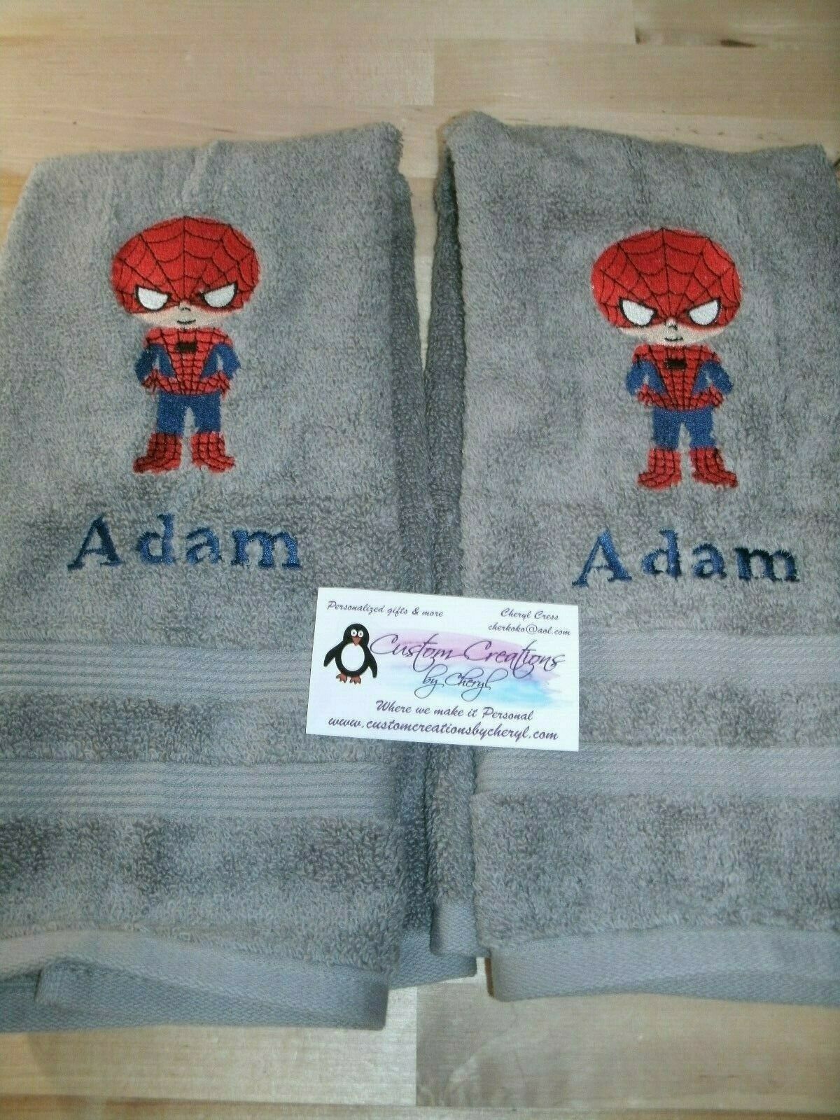 Saw Jigsaw Horror Personalized Dish Kitchen Hand Towels ANY COLOR