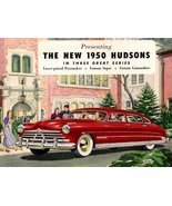 Old Tin Sign New 1950 Hudson Advertising Vintage Classic Advertising Pos... - $18.57