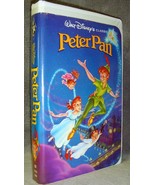 Walt Disney •Peter Pan (VHS, 1990, Classics Edition) Rare•USA•Black•Diam... - $19.99
