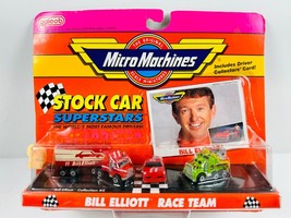 Micro Machines Stock Car Superstars Bill Elliot Race Team 1:87 NASCAR NEW - $16.62