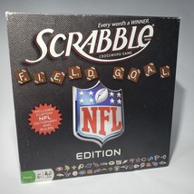 Hasbro Scrabble NFL Edition 2009 Custom NFL Dictionary &amp; Rules #3930 Com... - $32.95