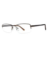Grasp Men&#39;s Eyeglasses - Modern Times Frames - Matte Brown 54-18-145 - $79.00