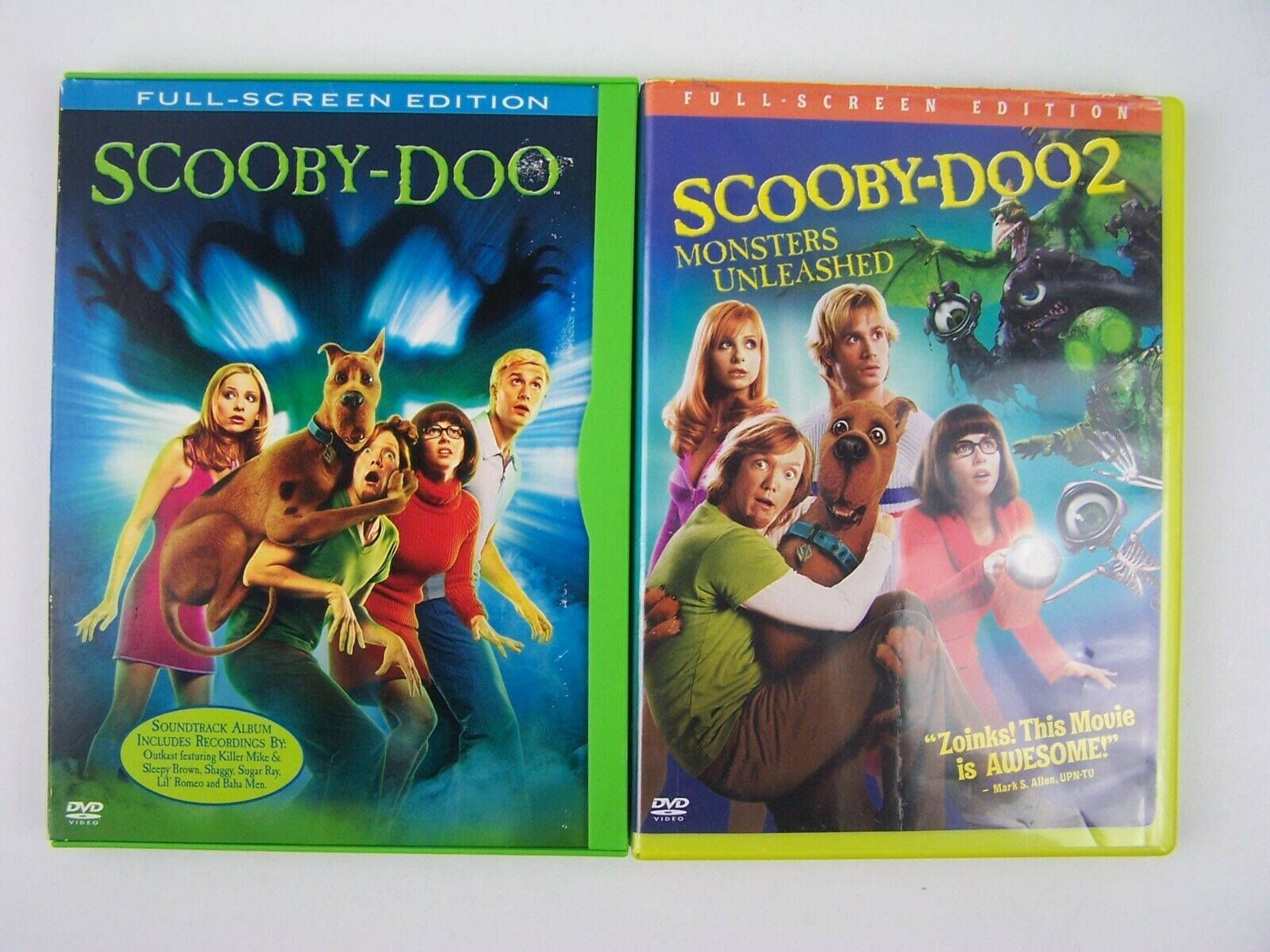 Scooby-Doo 1 & 2 DVD Movie Lot - DVDs & Blu-ray Discs