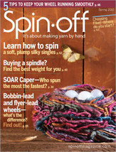 Spin-off magazine spring 2010: wheel maintenance; cuffs, cowl, necklace earrings - $12.95