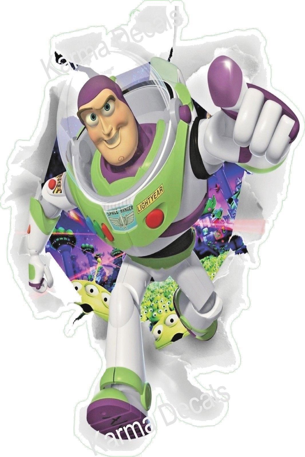 Toy story buzz lightyear Decal Sticker Vinyl Decor Car Door Window ...