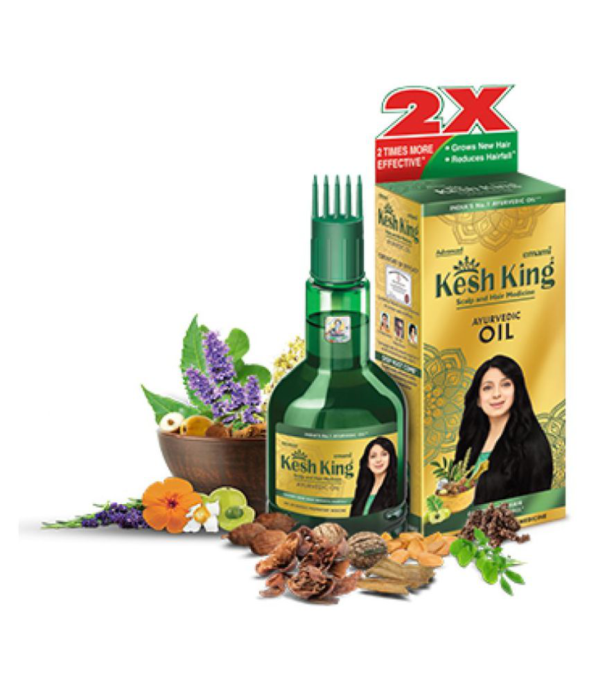 2x Kesh King Hair Oil Ayurvedic Herbal Hair Loss Treatment And Nourishment 100ml Hair Loss 9433
