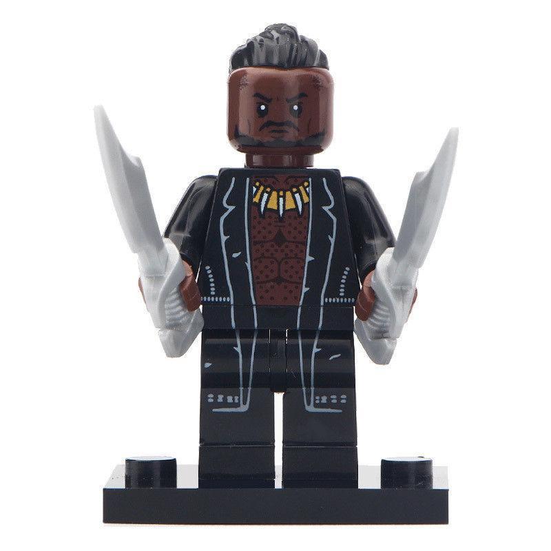 2pcs/set Black Panther & Erik Killmonger (Ritual Fight) Marvel Lego ...