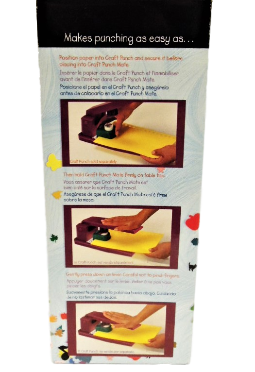 Marvy Uchida Craft Punch Mate, Helps with Using Punches Paper Punches