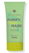 Pierre F ProBiotic Collagen Clay Mask Cucumber & Turmeric, 5.92 ounces