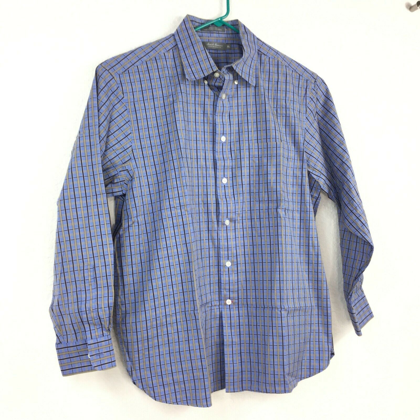 Daniel Cremieux Signature Collection Shirt Long Sleeve Blue Men Size XL ...
