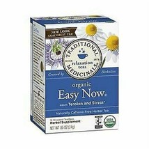 Traditional Medicinals Herb Tea,OG1,Easy Now, 16 Bag - $10.15