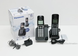 Panasonic KX-TGC352B DECT 6.0 Expandable Cordless Phone System - Black image 1