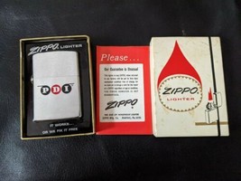 Vintage 1973 PDI Zippo Cigarette Lighter Box Papers USA - $186.99
