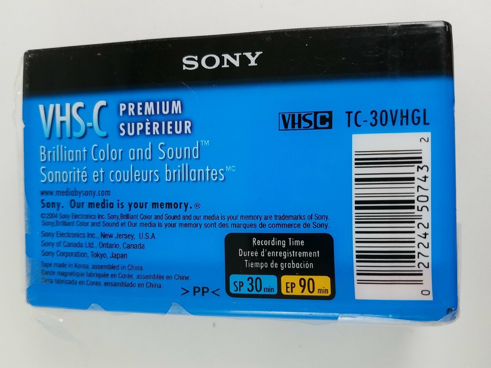 Sony Vhs C Tc 30vhgl Blank Video Cassette And 10 Similar Items Images, Photos, Reviews