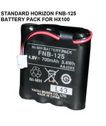 STANDARD HORIZON FNB-125 BATTERY PACK FOR HX100 - $36.75
