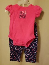 Child of Mine - 2 Piece Outfit &quot;So Much Love&quot; Size NB  IR2/ - $11.64