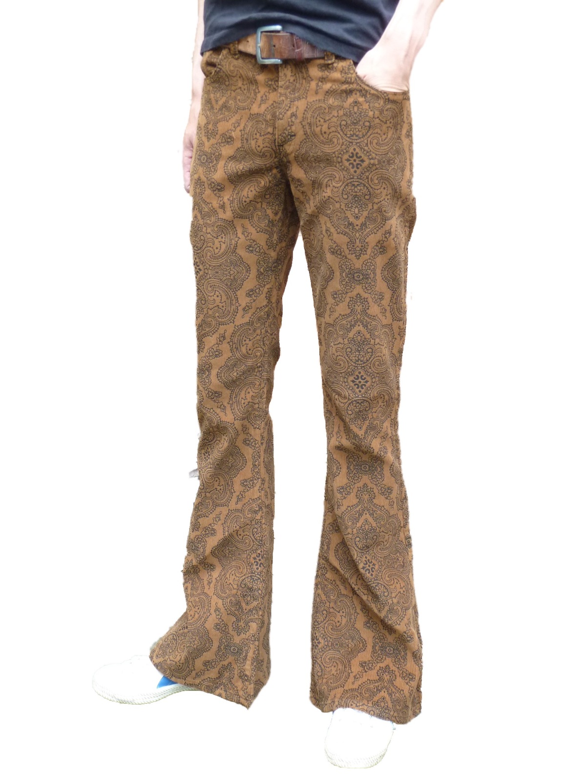 mens corduroy flares