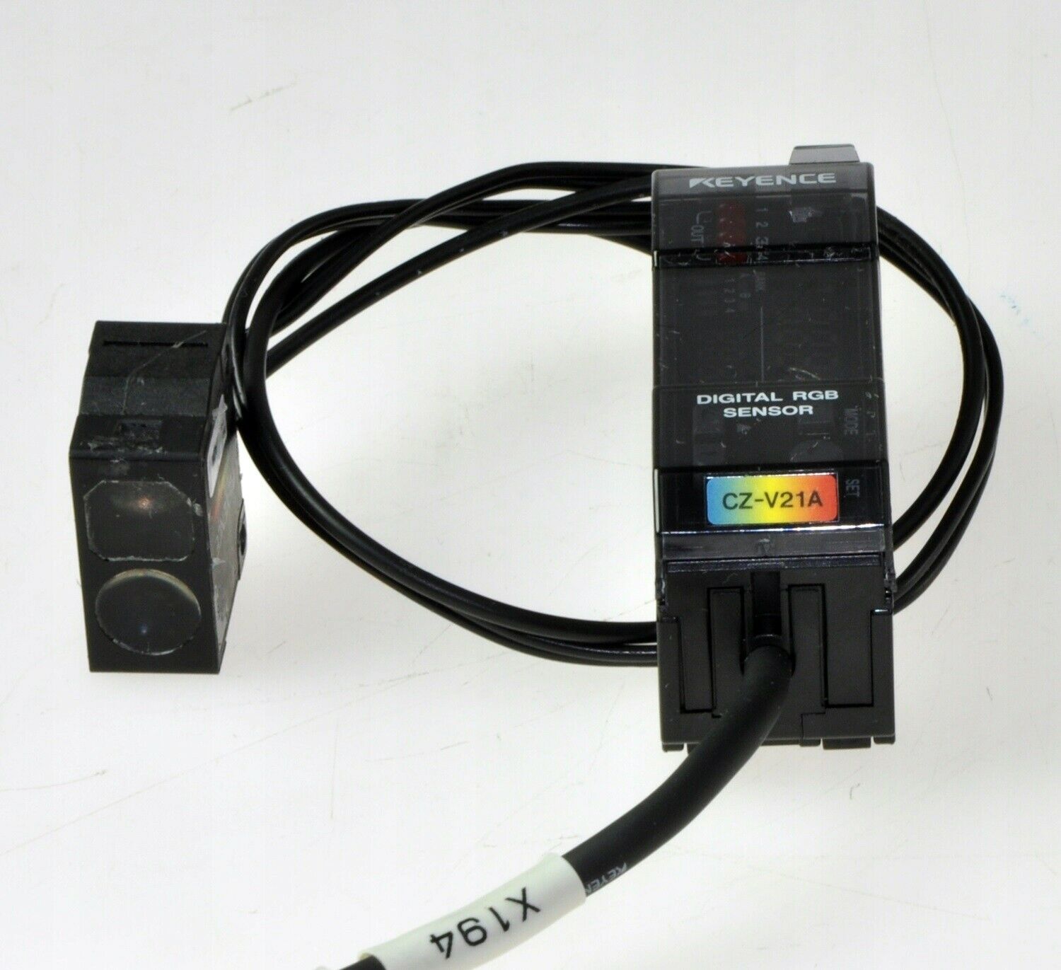Laser color sensor CZV21A CZG37S KEYENCE / 3563 Fiber Optic Sensors