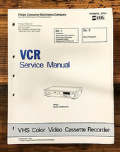 NAP Philips VR6995 AT01 VCR Service Manual *Original* - $19.25