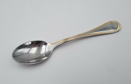 Teaspoon ~ Beaded Antique Gold by Towle Germany Stainless Flatware 6 1/4&quot; - $29.69