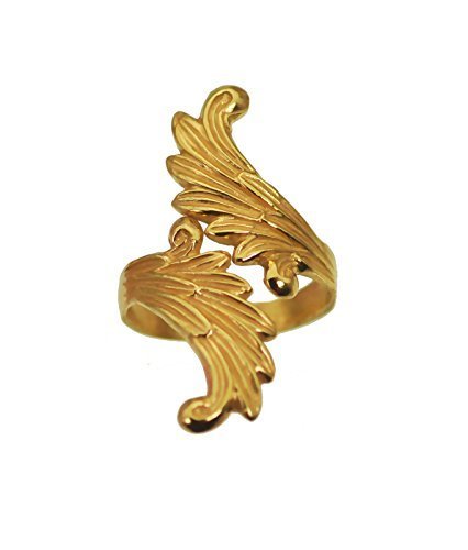 saint michael gold ring